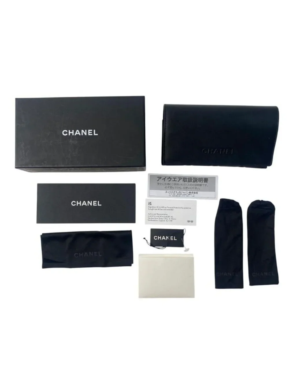 Chanel Faux Pearl CC Logo Sunglasses 56